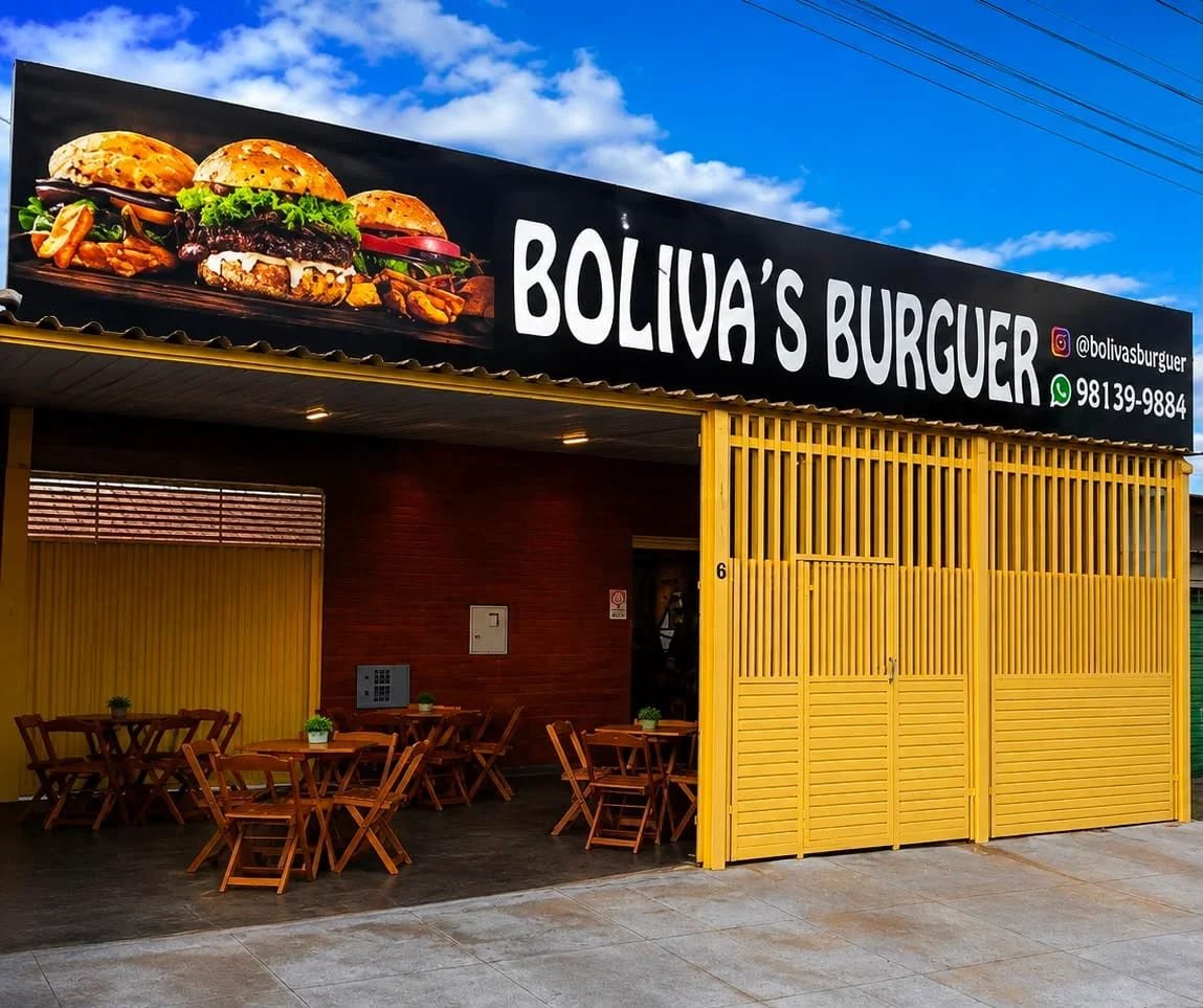 Fachada da Bolivas Burguer Artesanal em Sobradinho II